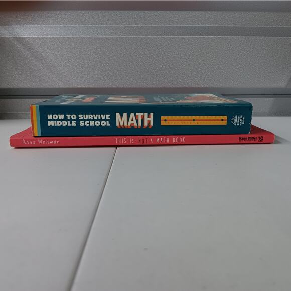 Middle School Math Books Fun Math Bundle of two Books - Picture 4 of 8